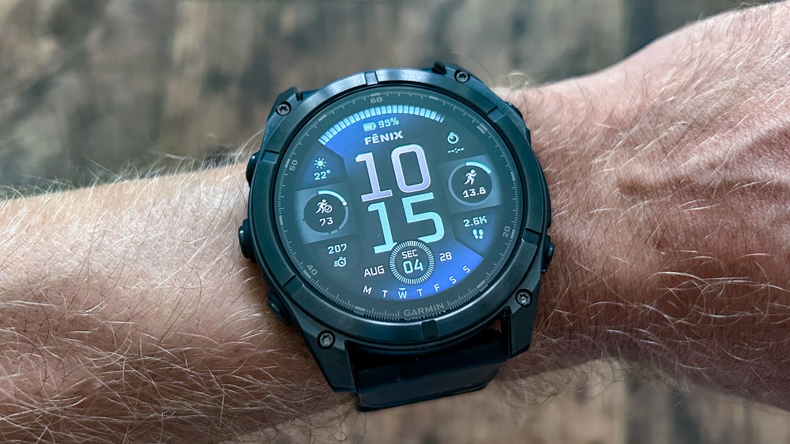 Garmin Fenix 8 display