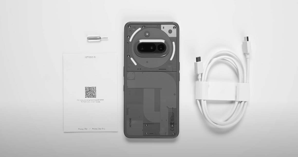 Nothing Phone 3a battery and charging