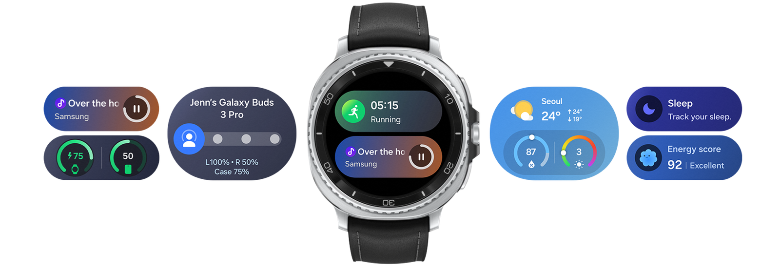 Samsung Galaxy Watch8 Classic software interface
